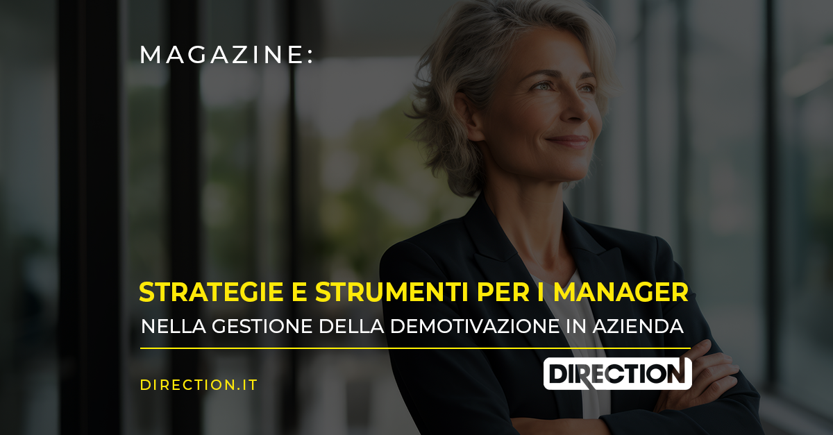 Gestione della demotivazione in azienda: strategie e strumenti per i Manager