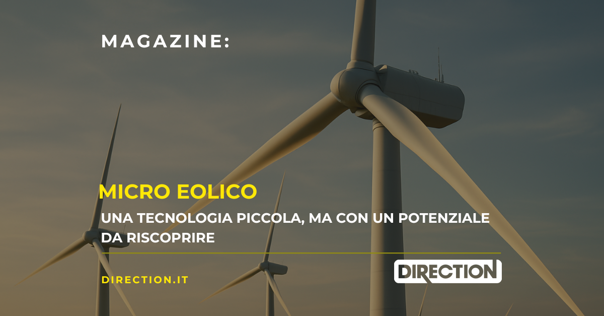 Micro eolico: una tecnologia piccola, ma con un potenziale da riscoprire